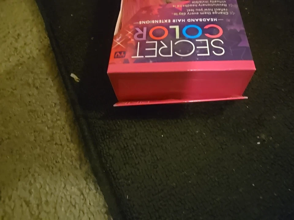 Diadema Extensión de Cabello Color Secreto Rosa Demi Lovato Como Se Ve en TV Nueva Foto 4 de 4