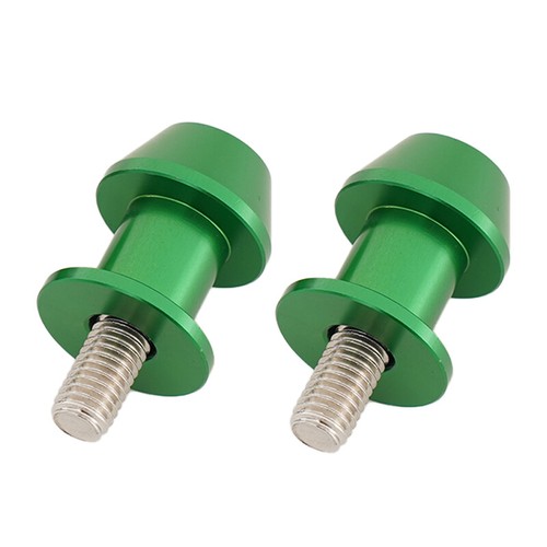 Green For Kawasaki Ninja 250 300 400 650 8mm Swingarm Spools Slider Stand Screws - Picture 8 of 8