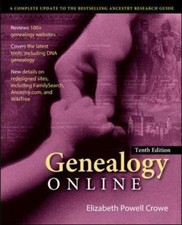 Genealogy Online, Tenth Edition 9780071841108 by Crowe, Elizabeth
