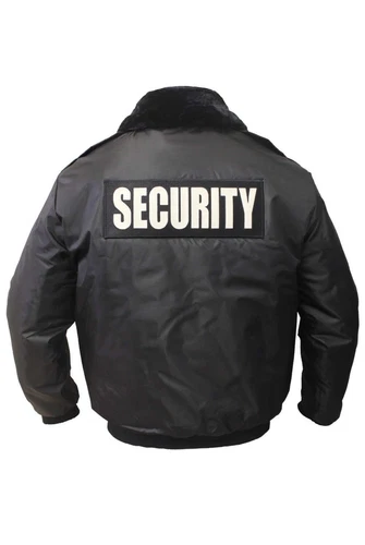 All Season Deluxe Bomber Jacket with Reflective Security ID image 2