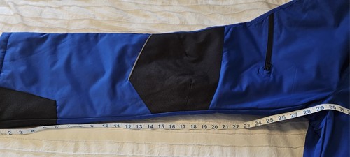 Swiss Tech Youth Snowpants XXL/18 New w/ Tags Blue Black Pocket Adjustable Waist - Picture 9 of 9
