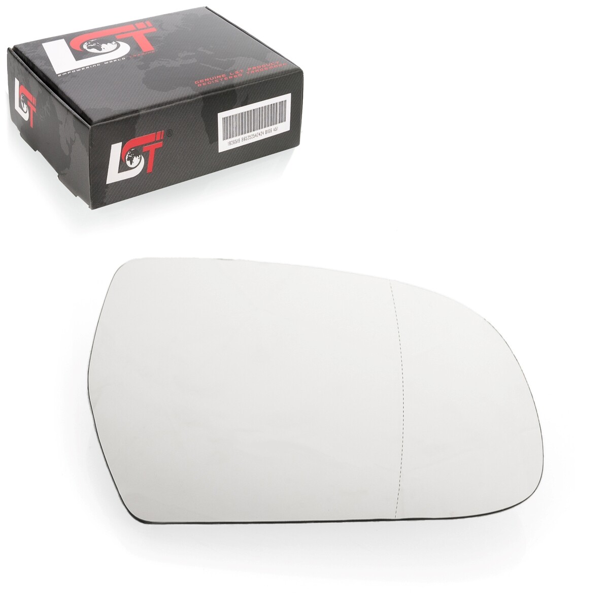 Exterior Mirror Glass Adhesive Aspherical Right for Audi A4 8K B8 09-15