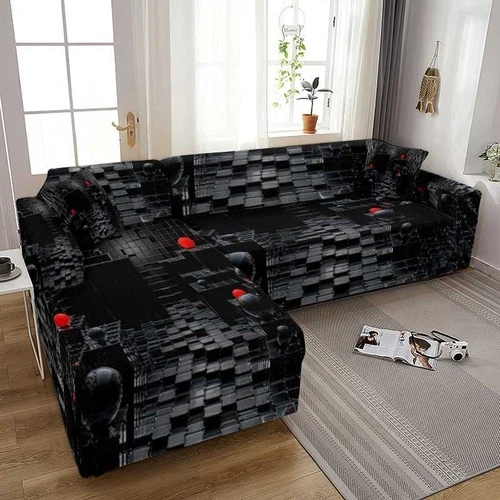 Game Design Elastic SofaCover Corner Couch Cover Funda Sofa Cover