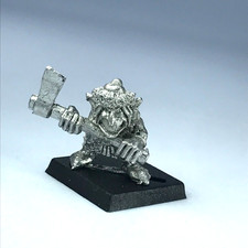 Duende del Bosque con Hacha Fechado 1991 Clásico Metal Ciudadela Warhammer Fantasy X10331