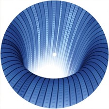 Custom Slipmat Slip Mat for Single 7" DJ Turntable Record Player ABSTRACT FUNNEL