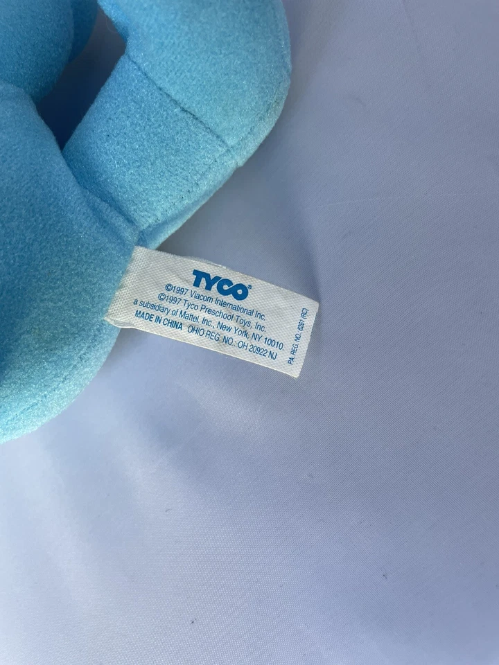 Peluche Tyco 1997 vintage Blues Clues Pose A Blue 8" Foto 3 de 4