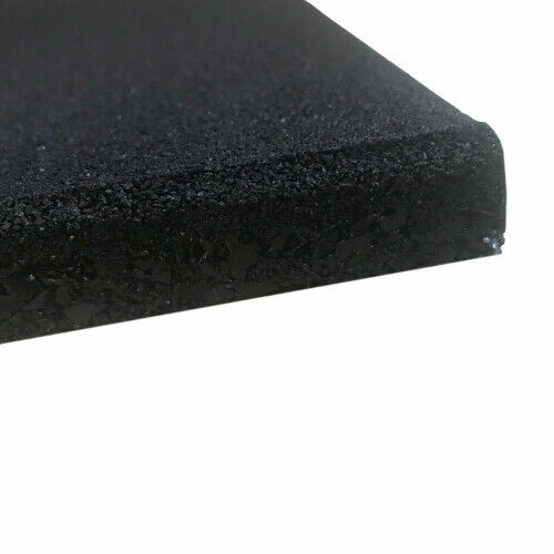 FXR Sports Heavy Duty Commercial Black Rubber Flooring Gym Mats 20mm 50cm x 50cm - Bild 3 von 7