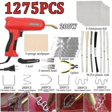 200W Plastic Welder Ki Soldering Tool Car Bumper Repair Welding Gun 1200 Staples