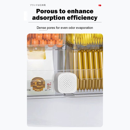 Refrigerator Deodorizer 6PCS Stickable Natural Activated Charcoal Odor Absorber - Picture 3 of 12