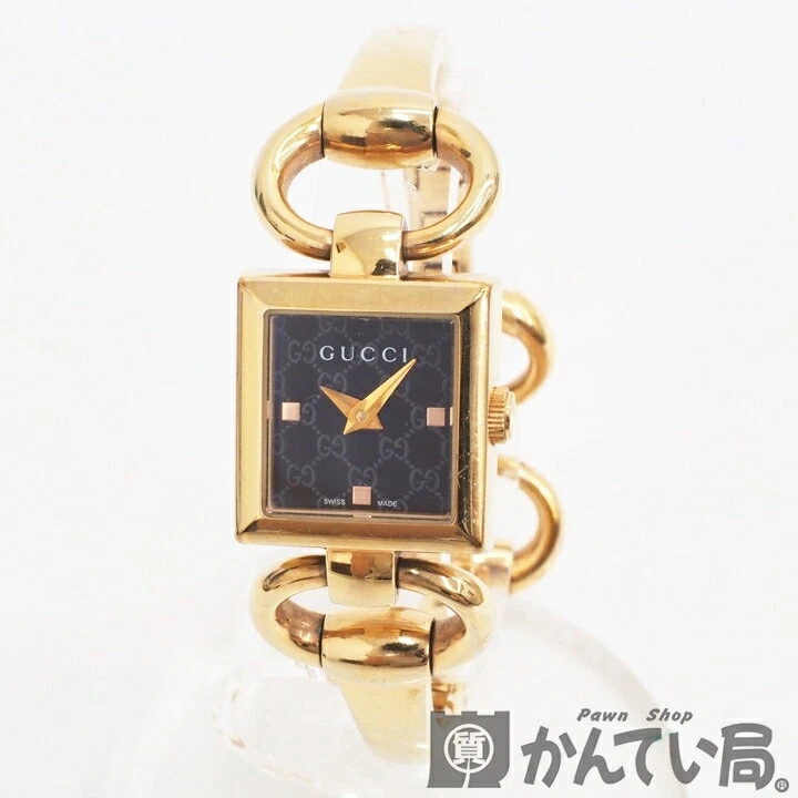 Gucci square hotsell dial watch