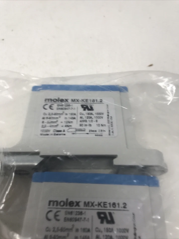 Molex Fixed Terminal Blocks MX-KE161.2 - 2016061613- Pack of 3 - Image 2 of 4