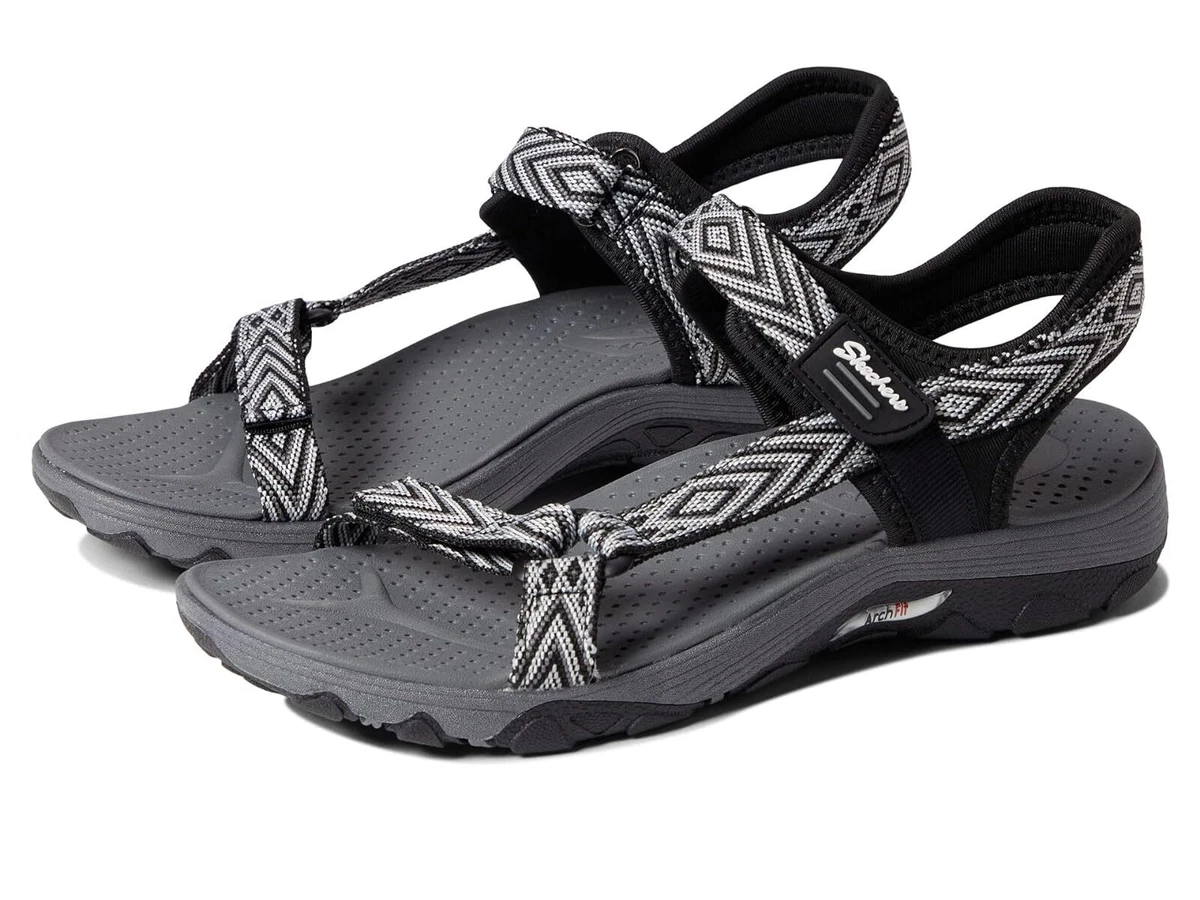Sandales femme SKECHERS Arch coupe reggae mises la terre