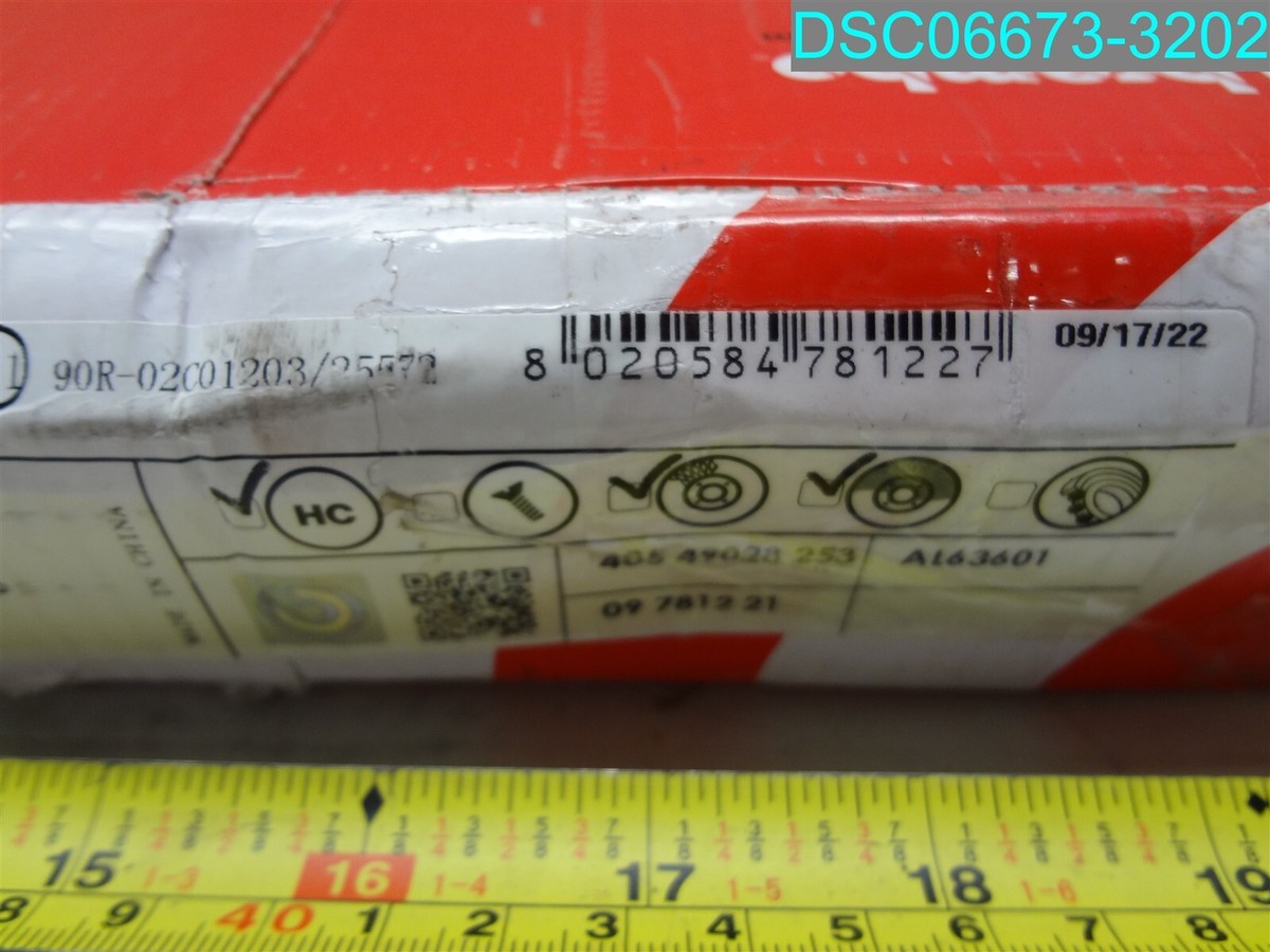Brembo 09.7812.21 Disc Brake Rotor 8020584781227 | eBay