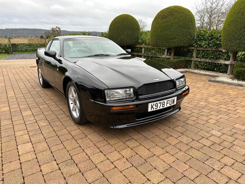 1992 ASTON MARTIN VIRAGE 5.3 AUTO BLACK/GREY 32K MLS FSH STUNNING CAR - Picture 5 of 24