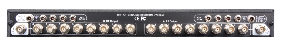 2X8ch Antenna distribution  With display spectrum for wireless microphone （set) - Image 3 of 4