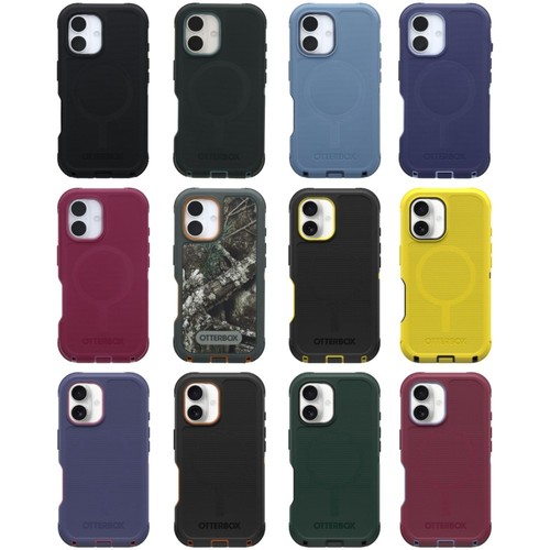 OtterBox iPhone 16 (Only) - Defender Series Case - Case Only - Built-in Magnets