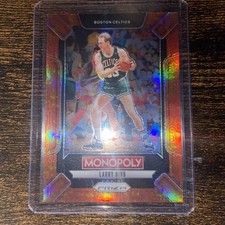 2024-25 Panini Prizm Monopoly - Legends Larry Bird #LEG3 Orange Prizm696 /1499