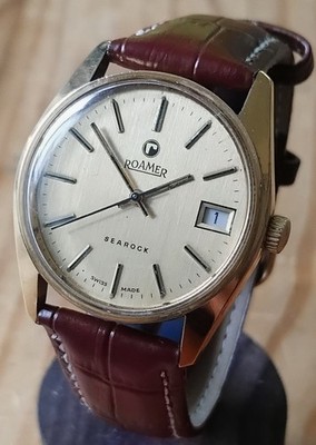 Roamer Searock 1970 Vintage Dresswatch Cal.  MST 521 Ref . 22191