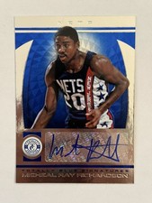2013-14 Totally Certified Micheal Ray Richardson #202 T Blue Signatures /49 Auto