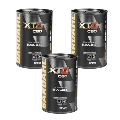 BARDAHL 3 L Öl Motor 5W40 XTC C60 POLAR PLUS/FULLRENE - (Sportliche Leistung)