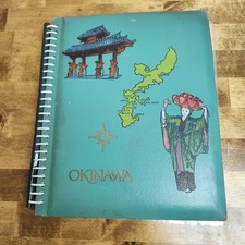 Cold War USMC Marine Corps  Okinawa Photo Album with Cars Barracks Christmas
