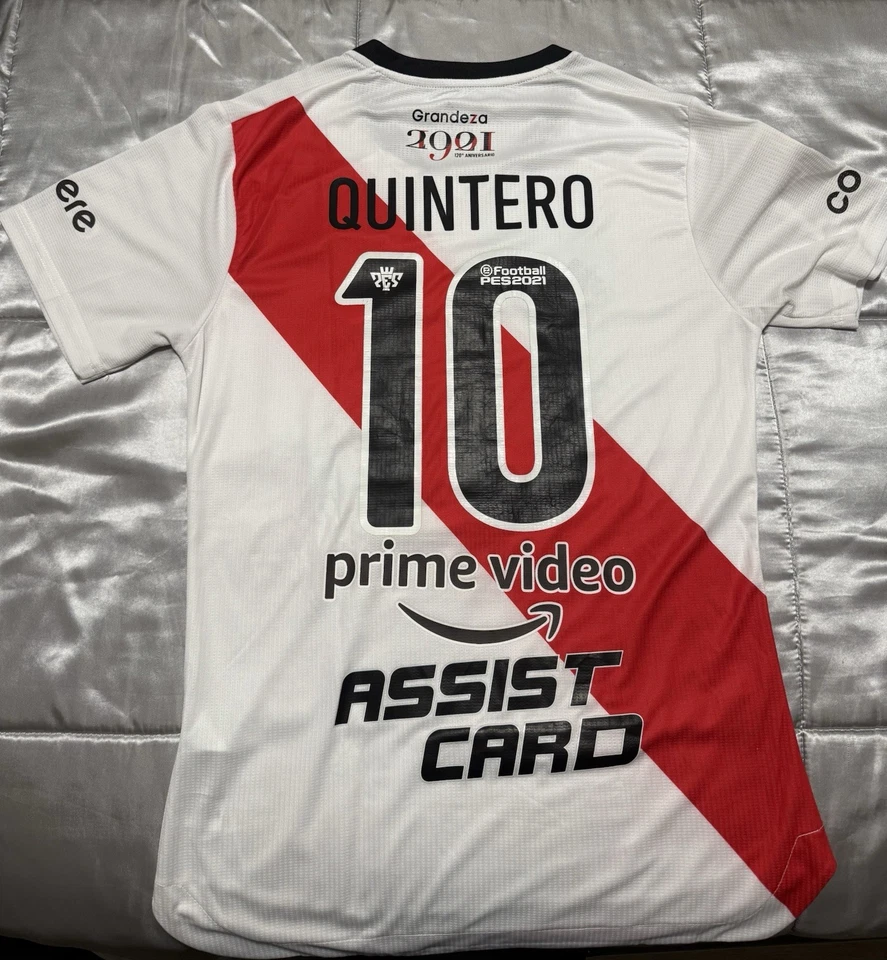 Футболка Jersey River Plate Aniversario 120 Años No10 Adidas размер S - Изображение 3 из 4