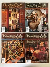 Primitive Quilts and Projects Magazine Lot 2013 Full Year 4 Issues Quilting