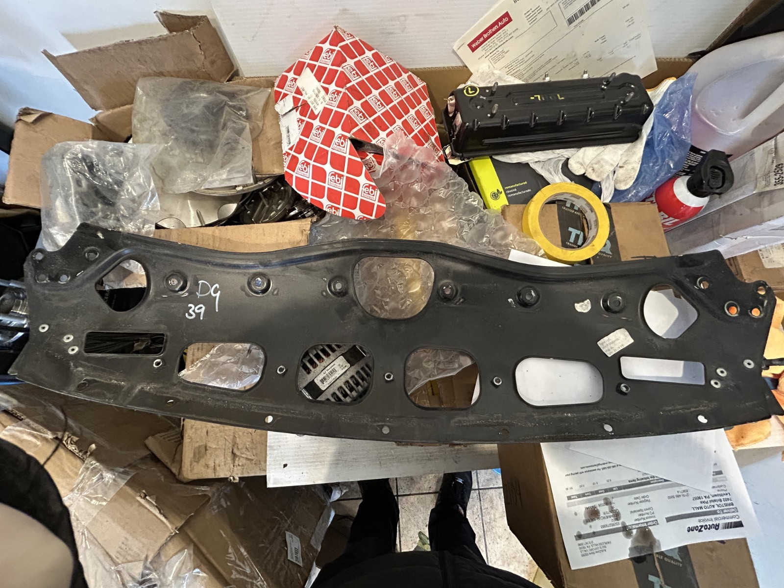 2016 Bentley GT Radiator Core Support Trim