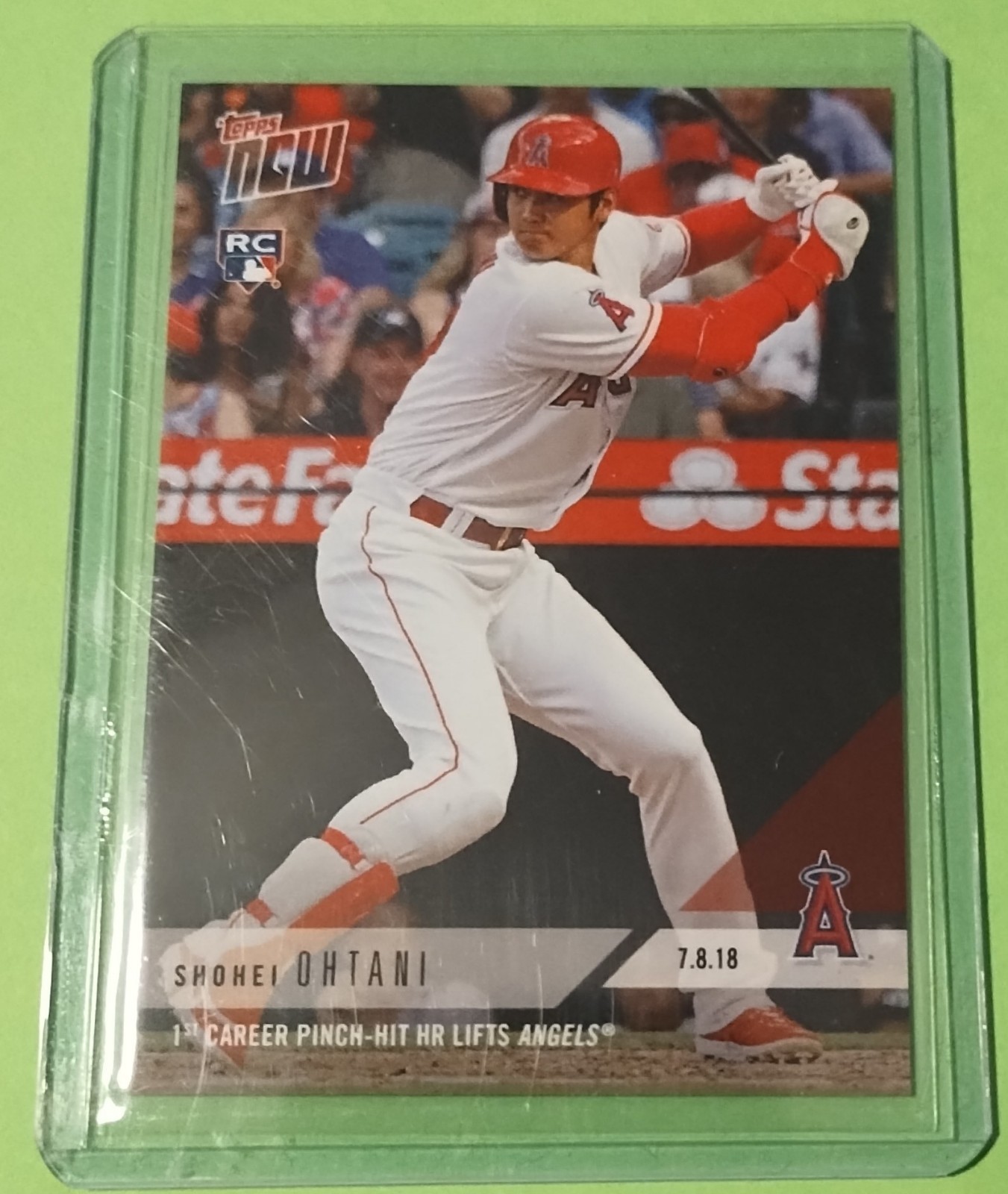 Shohei Ohtani Angels 2018 Topps NOW RC 432 Limited Print Run Baseball Card