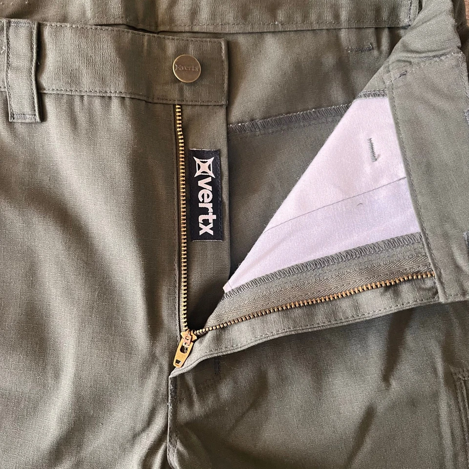 Vertx Phantom LT Tactical Shorts | OD Green Ripstop | Men's Size 30 Regular - Image 2 of 4