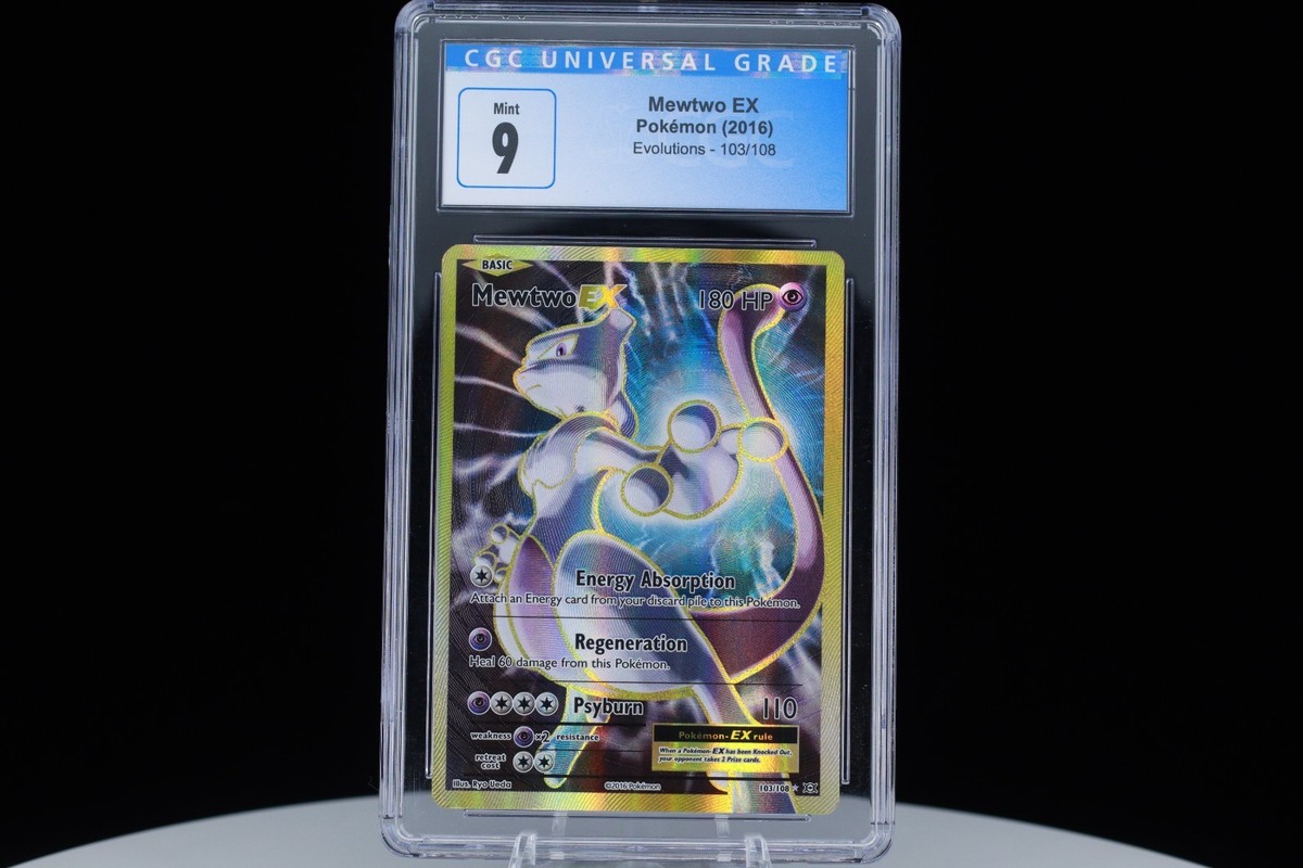 mewtwo ex pokemon card 2016 PSA 6 | Listed cards may have imperfections. Mewtwo EX #103 EXTENDED ART
