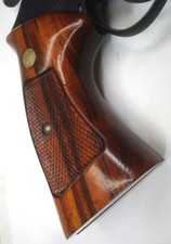 Vintage Original Smith Wesson N Frame Target Goncalo Alves Wood Sw Grips Oem Vintage Original Smith Wesson N Frame Target Goncalo Alves Wood Sw Grips Oem