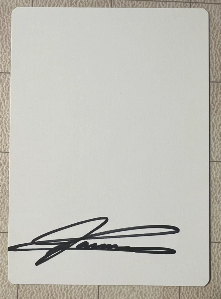 Foil Akoum Hellkite Battle for Zendikar Artist Proof Signed by Jaime Jones - Image 2 of 2