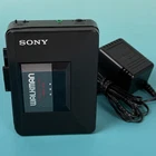 Sony Walkman WM-A12 Personal Cassette Radio for Parts Not Working Powers On READ
