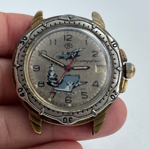 Watch Vostok Komandirskie Wostok USSR Russia SSSR SU Soviet Vintage