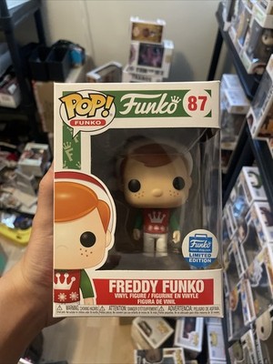 New Funko POP Freddy Funko #87 Vinyl Figure Funko Shop Limited Edition Exclusive