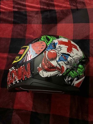 Orz Motorcycle Clown Design DOT Size XL