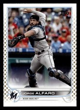 Jorge Alfaro  2022 Topps Gold Star SP #36 Miami Marlins *031