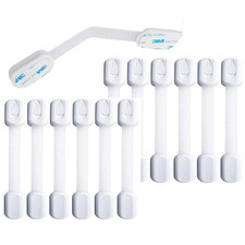 Child Safety Cabinet and Appliance Locks  14-Pack, White