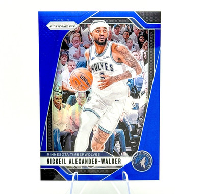 Nickeil Alexander-Walker 2024-25 Panini Prizm Blue /199 #135 Timberwolves