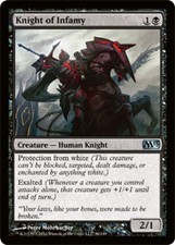 x4 Knight of Infamy - Magic 2013 (M13) - NM - MTG