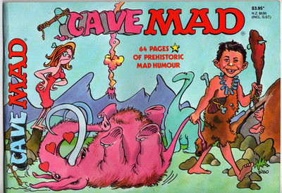 AUSTRALIA LANDSCAPE MAD Magazine Paperback Book: CAVE MAD 1988 VG