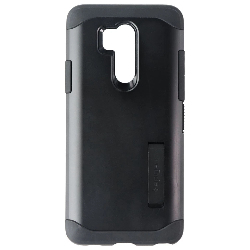 Spigen Slim Armor 保护壳 带支架 适用于 LG G7 ThinQ - 黑色 — 第 2/4 张图片