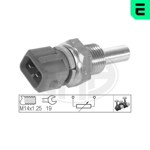 ERA KüHlmittel Wasser Temperatur Sensor 330134 FüR Peugeot CitroËN Scudo Lancia-image