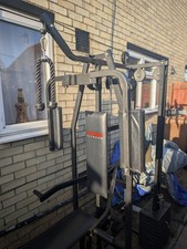 York Fitness Multi-Gym Total Body Home Workout Equipment 60kg Black Used