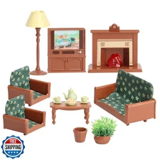 Dollhouse Furniture Set for Kids Toys Miniature Doll House Access