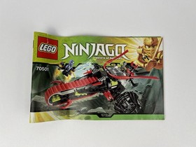 LEGO NINJAGO: Warrior Bike (70501) 100% Complete With Minifigs, Box & Manual