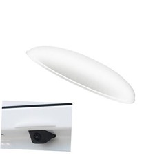 Car Rear View Camera Cover, Anti-rain Reversing Cameras Protection, 1 PC White