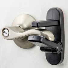Door Lever Lock 3 Pack Prevents Toddlers from Opening Doors. 3.25" L 1.5"...