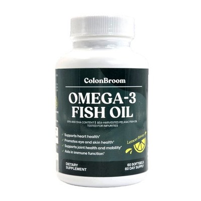 ColonBroom Omega-3 Fischöl   Hochdosierte Omega-3-Fettsäuren -Blitzversand  